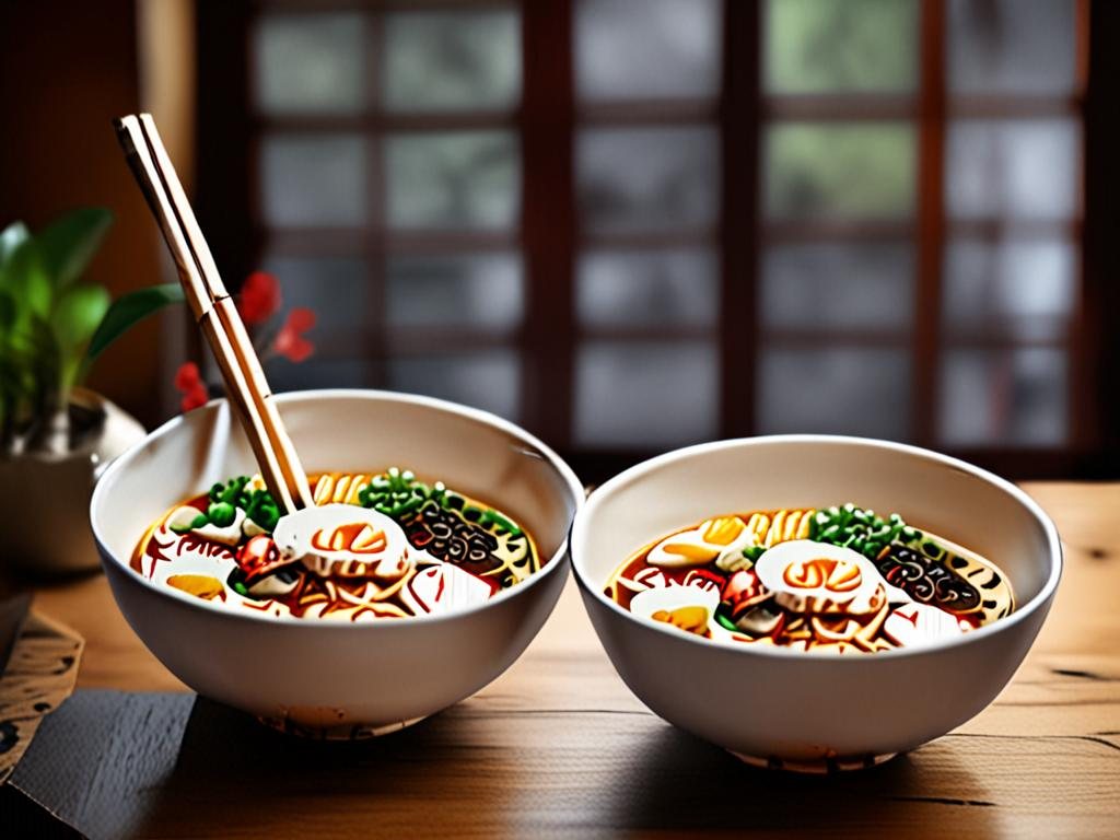 Ramen bowls, 2-pack