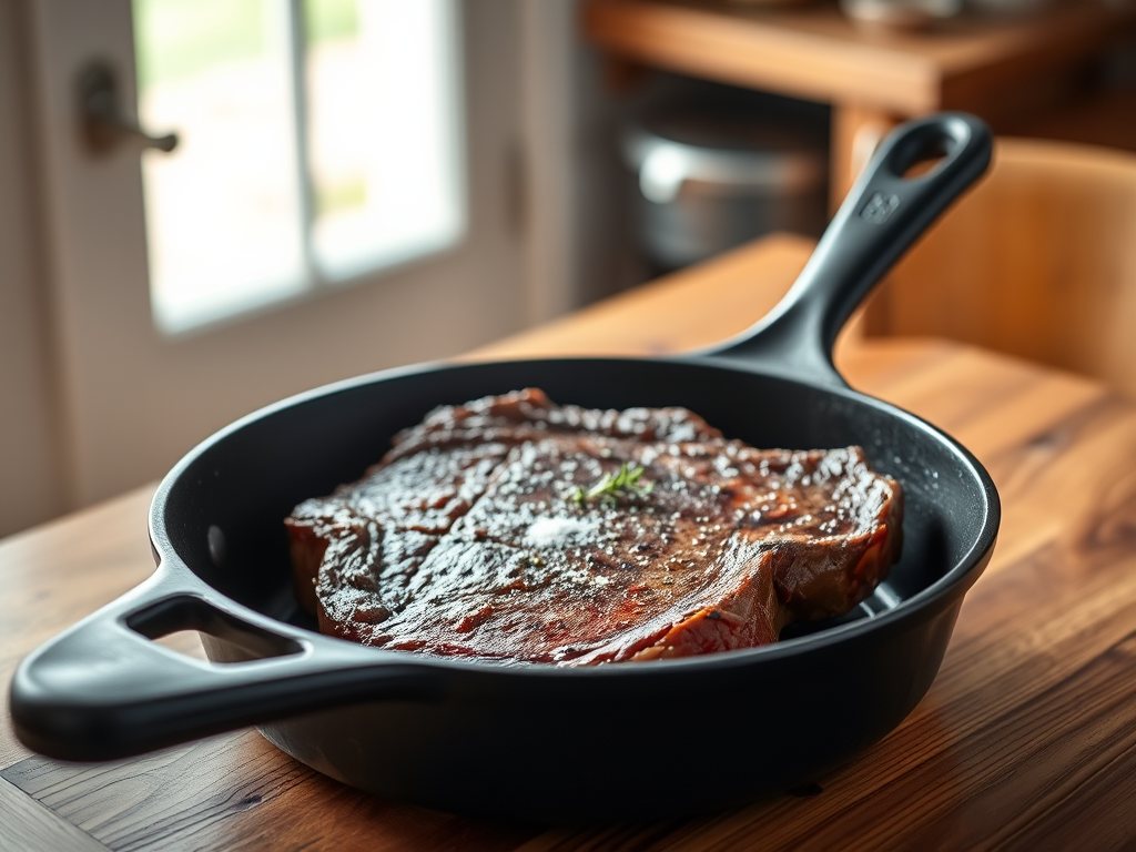 Cast-iron skillet
