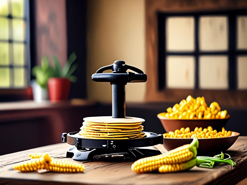 Cast-iron tortilla press