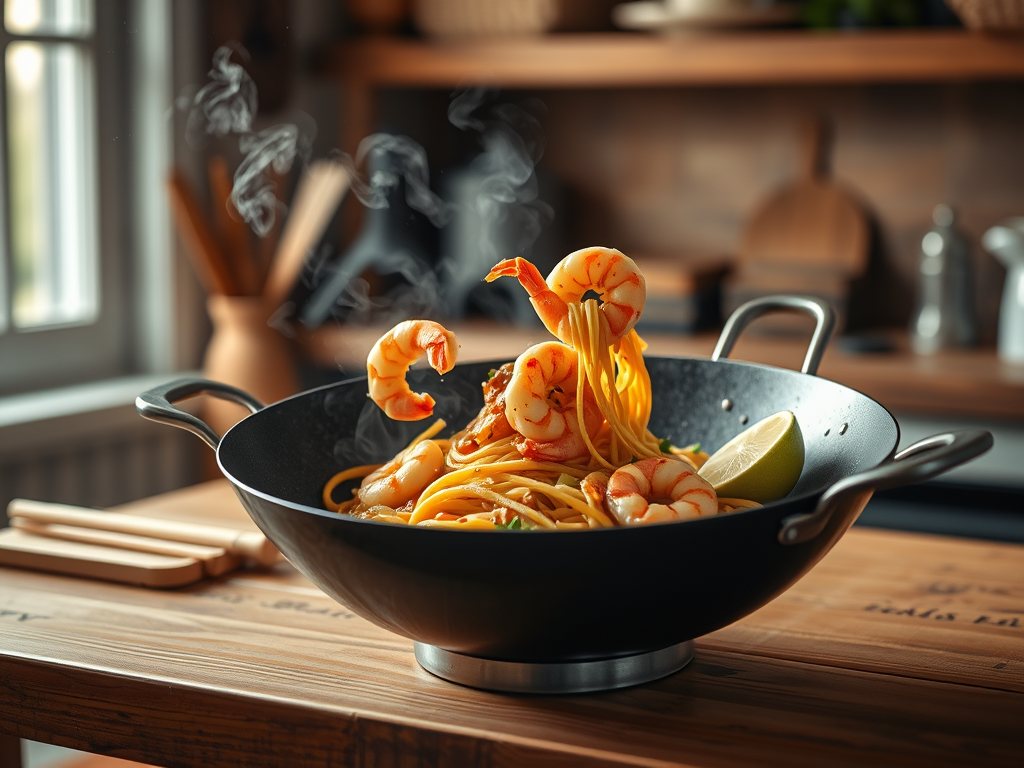 Wok with pad thai