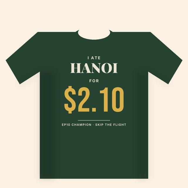 I ate Hanoi for $2.10 tee