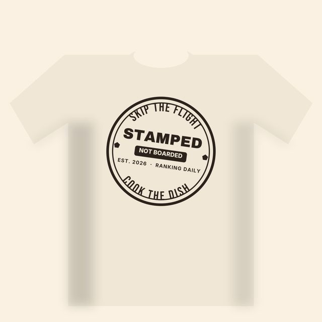 Stamped, not boarded tee